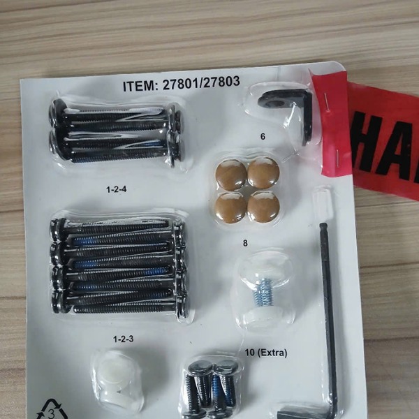 Hardware blister pack 27801/27803